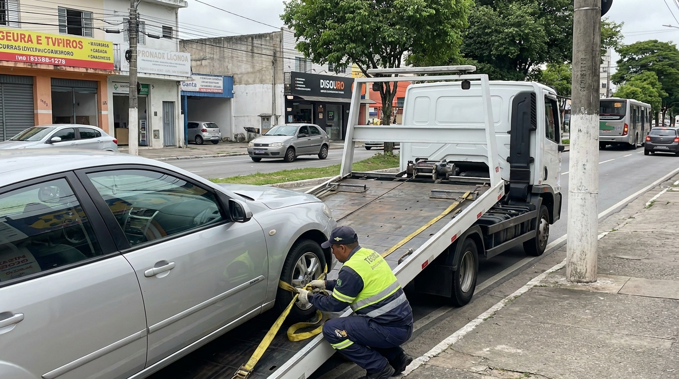 Transporte de Automóvel em Santos‑SP